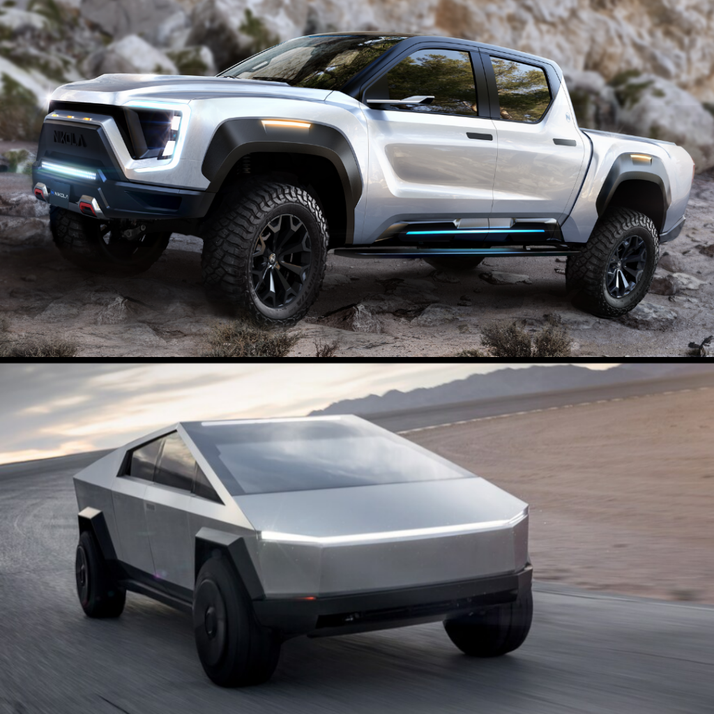 Nikola Badger vs Tesla Cybertruck