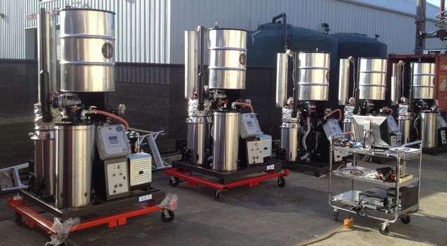 Process woody biomass into grid tied electricity. (Image: All Power Labs)