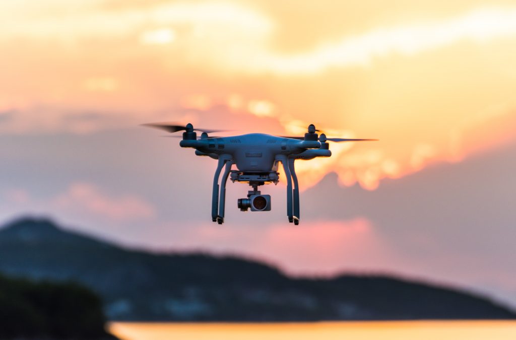 Drones can help us in our fight against climate change. (Image: Jason Blackeye)
